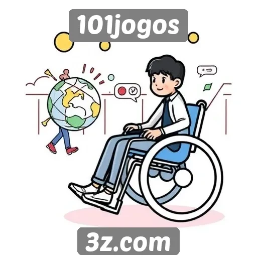 Acessibilidade no 101jogos para jogadores com deficiências